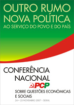 Cartaz da Confer&ecirc;ncia Nacional