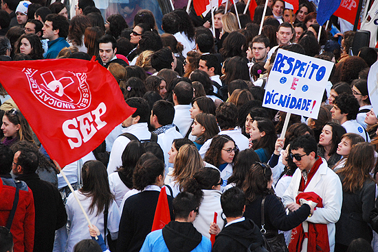 Jornada de Luta - Enfermeiros - 29-01-2010 Lisboa