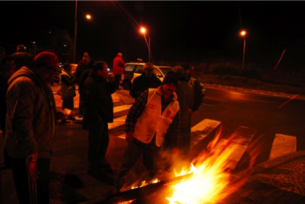 Piquetes de Greve em Lisboa