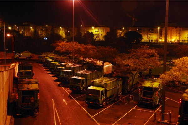 Piquetes de Greve em Lisboa