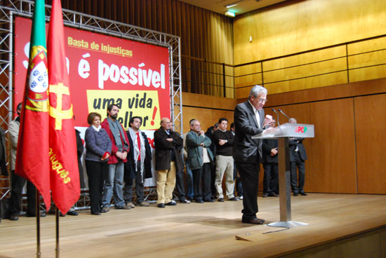 Comicio no Porto 10 de Janeiro 2009