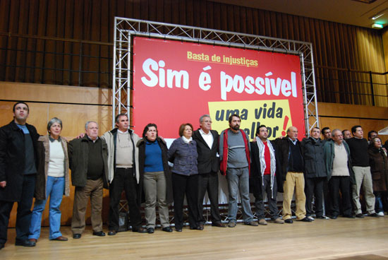 Comicio no Porto 10 de Janeiro 2009
