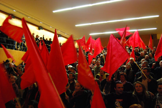 Comicio no Porto 10 de Janeiro 2009