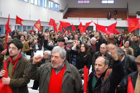 Comicio em Aliparca - 16 de Janeiro de 2009