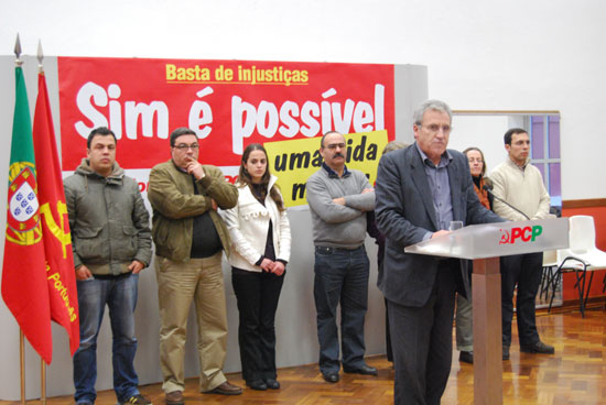 Comicio em Aliparca - 16 de Janeiro de 2009