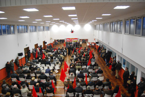 Comicio em Aliparca - 16 de Janeiro de 2009