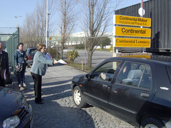 Accao na Mabor, em Braga