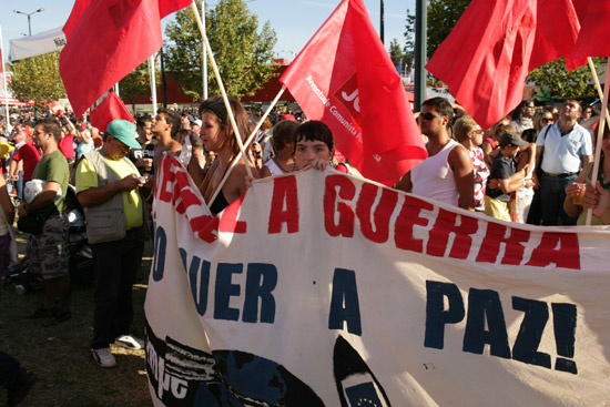 Comicio da Festa do Avante 2008