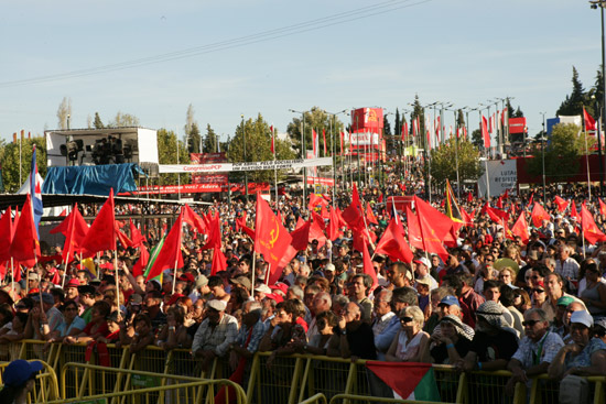 Comicio da Festa do Avante 2008