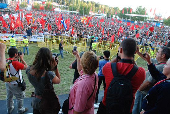 Comicio da Festa do Avante 2008