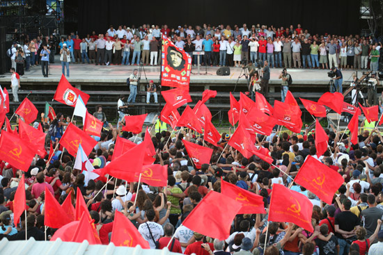 Comicio da Festa do Avante 2008
