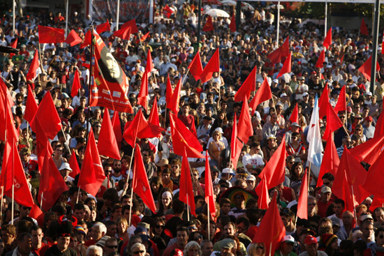 Comicio da Festa do Avante 2008