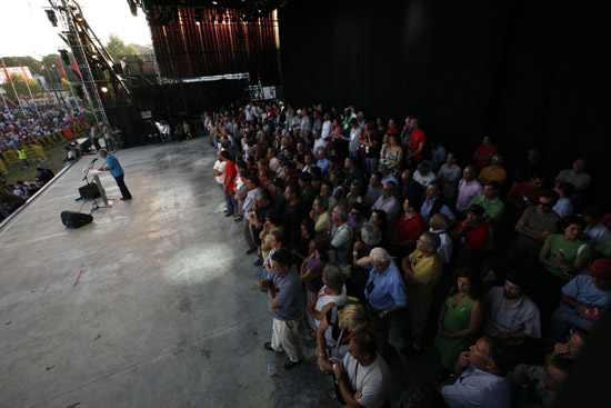 Comicio da Festa do Avante 2008