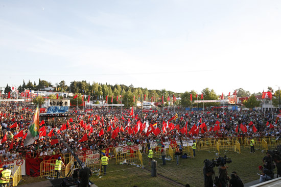 Comicio da Festa do Avante 2008