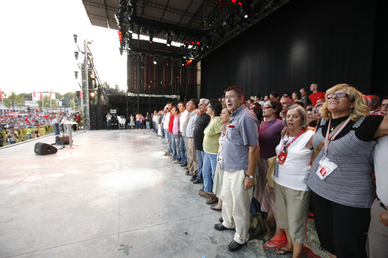 Comicio da Festa do Avante 2008