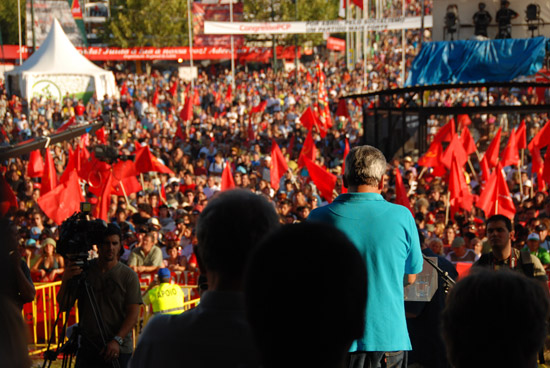 Comicio da Festa do Avante 2008