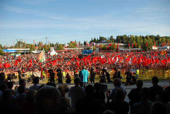Comicio da Festa do Avante 2008