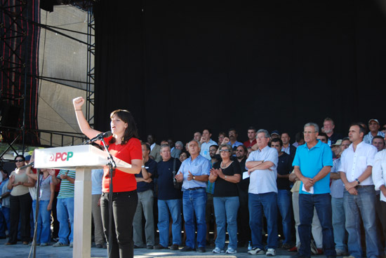 Comicio da Festa do Avante 2008