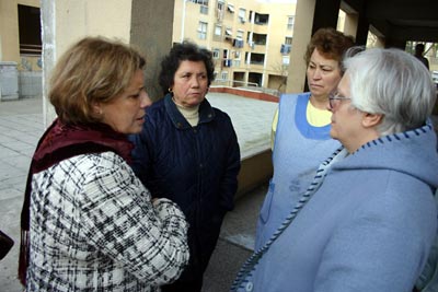 Visita ao Bairro Cal�ada, com Ilda Figueiredo