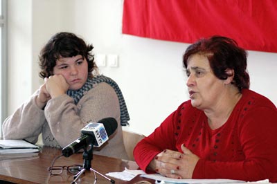 Sess�o de esclarecimento com Odete Santos