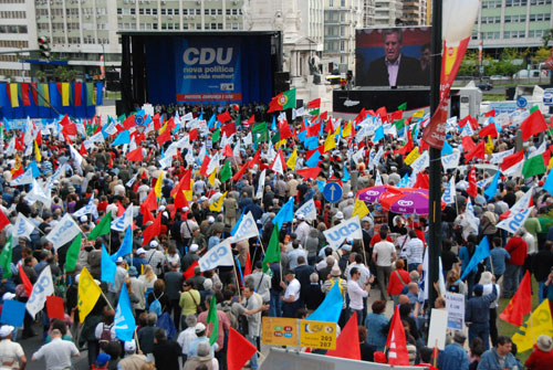 Marcha: Protesto, confianca e luta