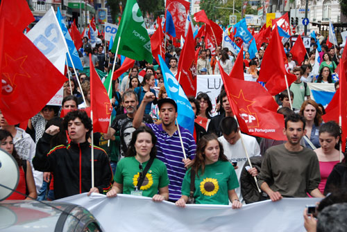 Marcha: Protesto, confianca e luta