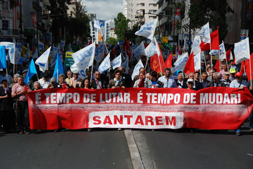 Marcha: Protesto, confianca e luta