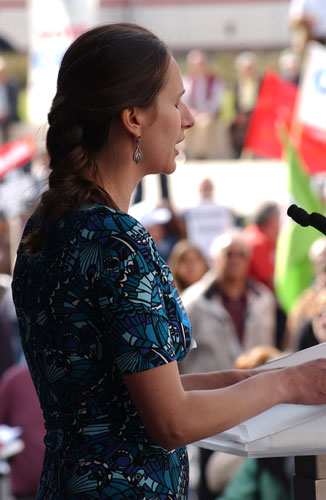 Marcha: Protesto, confianca e luta