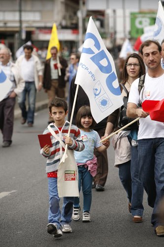 Marcha: Protesto, confianca e luta