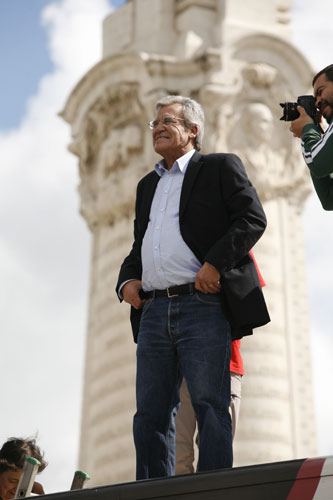 Marcha: Protesto, confianca e luta