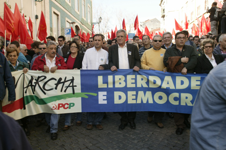 Marcha Liberdade e Democracia - Lisboa 01/03/2008