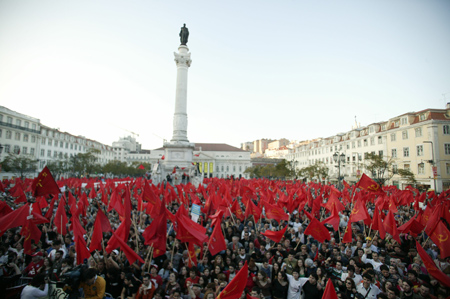 Marcha Liberdade e Democracia - Lisboa 01/03/2008