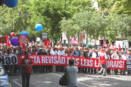 Manifestacao Nacional CGTP