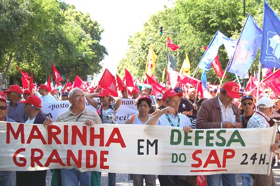 Manifestacao Nacional CGTP
