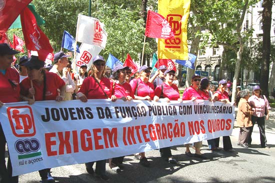 Manifestacao Nacional CGTP