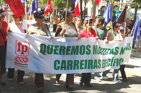 Manifestacao Nacional CGTP