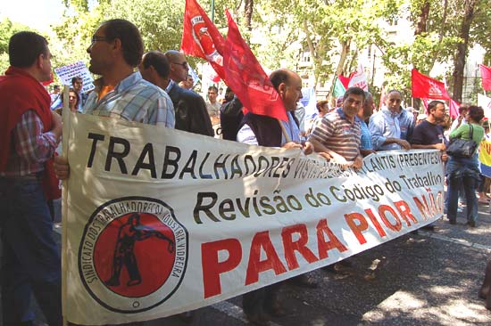 Manifestacao Nacional CGTP