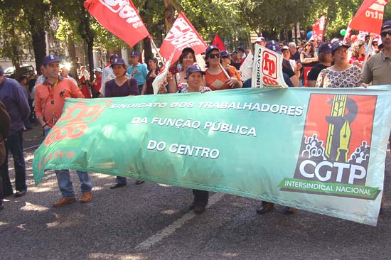 Manifestacao Nacional CGTP