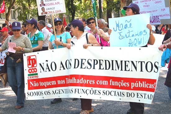 Manifestacao Nacional CGTP