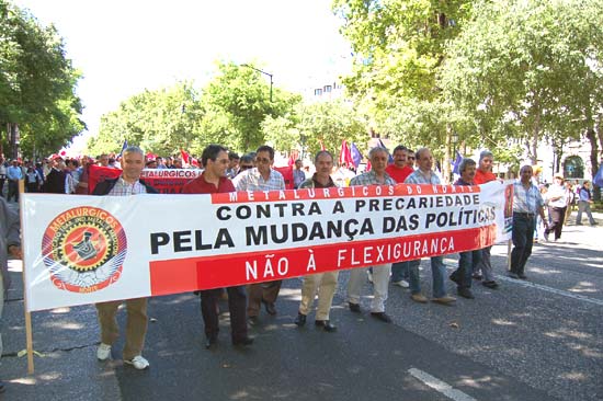 Manifestacao Nacional CGTP