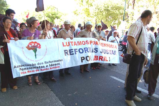 Manifestacao Nacional CGTP