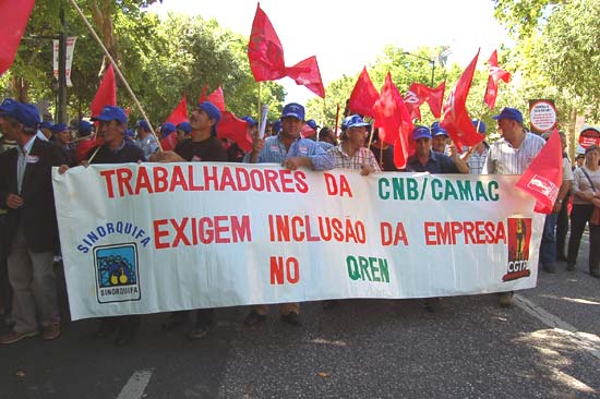 Manifestacao Nacional CGTP