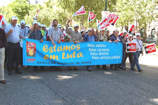 Manifestacao Nacional CGTP