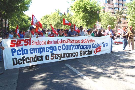 Manifestacao Nacional CGTP