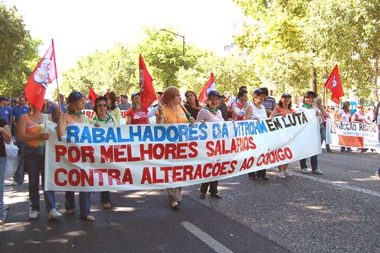 Manifestacao Nacional CGTP