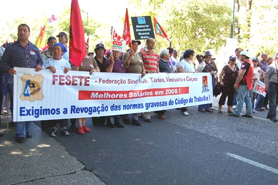 Manifestacao Nacional CGTP