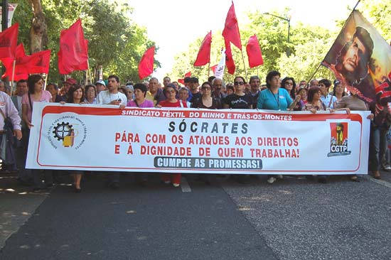 Manifestacao Nacional CGTP