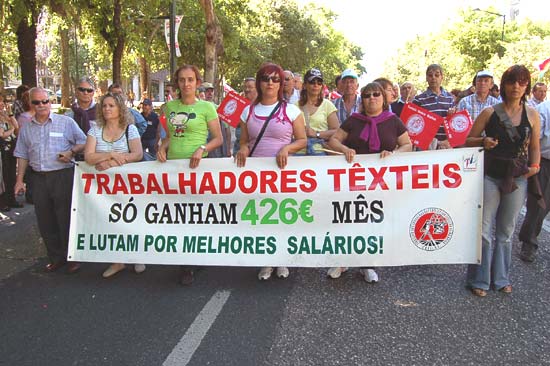 Manifestacao Nacional CGTP