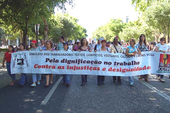 Manifestacao Nacional CGTP