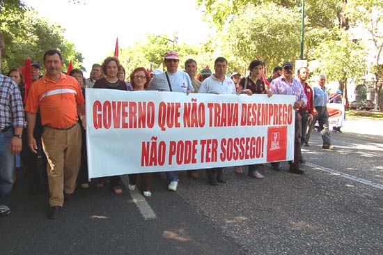 Manifestacao Nacional CGTP